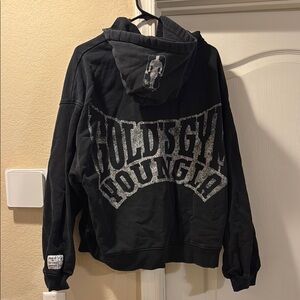 YOUNGLA Black Hoodie